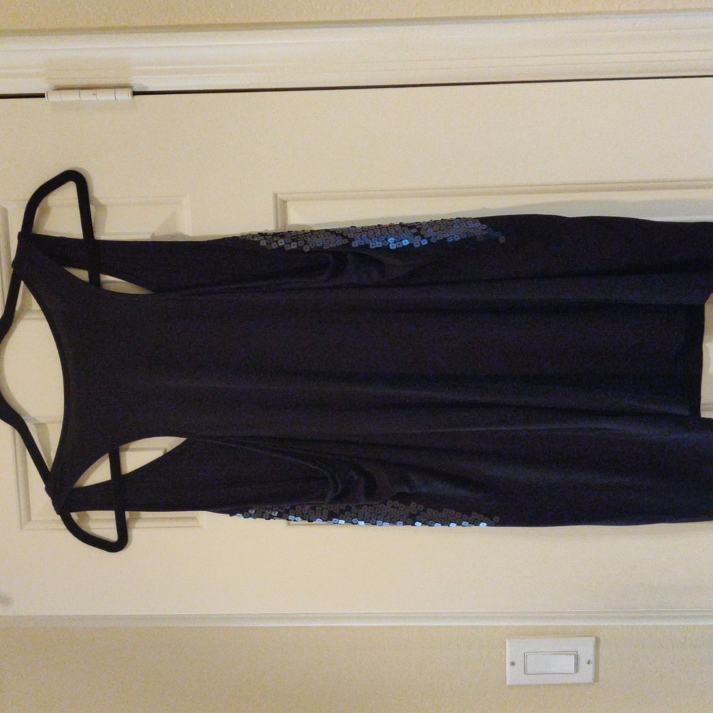 Lane Bryant Black tank top with black sequins 18/20 - Picture 5 of 5